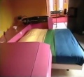 Cadillacbed in de <a href="/lemma/Fiftiessuite" title="Fiftiessuite">Fiftiessuite</a> in het <a href="/lemma/Efteling_Hotel" title="Efteling Hotel">Efteling Hotel</a>, <span class="redlink">1993</span>.
