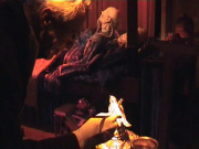 <a href="/lemma/Ton_van_de_Ven" title="Ton van de Ven">Ton van de Ven</a>, ontwerper van de <a href="/lemma/Chinese_Nachtegaal" class="mw-redirect" title="Chinese Nachtegaal">Chinese Nachtegaal</a>, voorziet de mechanische vogel uit het sprookje van een likje verf op zijn laatste werkdag.