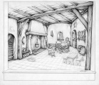 Ontwerp interieur <a href="/lemma/Herberg_de_Ersteling" class="mw-redirect" title="Herberg de Ersteling">Herberg de Ersteling</a> door <a href="/lemma/Henny_Knoet" title="Henny Knoet">Henny Knoet</a>