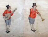 Foto van ontwerp in tentoonstelling Anton Pieck in De Hallen