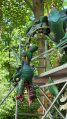 Onderhoud aan <a href="/lemma/Draak_Lichtgeraakt" title="Draak Lichtgeraakt">Draak Lichtgeraakt</a> maakt zijn techniek zichtbaar. Foto: Guido van Hout-Winkel, 14 juni 2022