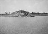 Siervijvereiland, net aangelegd, 1953