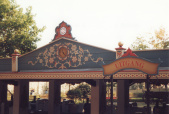 Station van het Kinderspoor op de oude locatie, 1999.