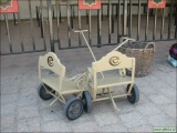 Wandelwagens in de zomer van 2006 met nieuwe beschildering.