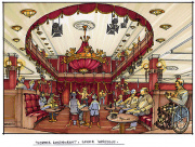 Interieurontwerp <a href="/lemma/Theaterrestaurant_Applaus" title="Theaterrestaurant Applaus">Theaterrestaurant Applaus</a> - Sergej Karnet