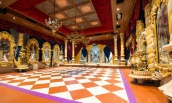 De Koningszaal van Symbolica tijdens de bouw - Persmateriaal Efteling