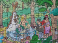 Detail uit Sprookjesbospuzzel <a href="/lemma/Jan_van_Haasteren" title="Jan van Haasteren">Jan van Haasteren</a>, 2021