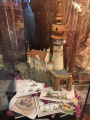 Maquette en ontwerptekeningen De Zes Zwanen in Efteling-museum - Foto: Eftepedia
