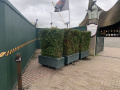 <a href="/lemma/Rookzone" title="Rookzone">Rookzone</a> aan de <a href="/lemma/Parkeerpromenade" class="mw-redirect" title="Parkeerpromenade">Parkeerpromenade</a> voor het <a href="/lemma/Huis_van_de_Vijf_Zintuigen" title="Huis van de Vijf Zintuigen">Huis van de Vijf Zintuigen</a>, november 2022