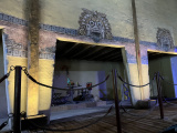 Decoratief zitje in station Piraña in 2022 - Foto: Eftepedia