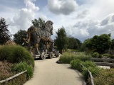 Houten achtbaan Troy te Toverland in augustus 2018 - Paard van Troje - Foto: Eftepedia