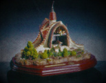 Model van een huysje uit <a href="/lemma/Het_Lavenlaar" class="mw-redirect" title="Het Lavenlaar">het Lavenlaar</a> door <a href="/lemma/Laaf_Products" class="mw-redirect" title="Laaf Products">Laaf Products</a> wat uiteindelijk niet geproduceerd is. Bron: Laaf Products via Joris Martens