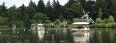 Uitzicht op het <a href="/lemma/Kinderspoor" title="Kinderspoor">Kinderspoor</a> vanaf de <a href="/lemma/Siervijver" title="Siervijver">Siervijver</a>