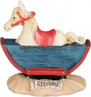 Miniatuur van een hobbelpaard uit de <a href="/lemma/Nostalgische_Speeltuin" class="mw-redirect" title="Nostalgische Speeltuin">Nostalgische Speeltuin</a>. Bron: Bol.com