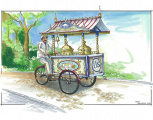 Ontwerp voor een ijskar door <a href="/lemma/Frank_Schooleman" title="Frank Schooleman">Frank Schooleman</a>. Bron: website Laterna 2010