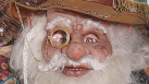 Close-up van het gezicht van de <a href="/lemma/Sprookjessprokkelaar_(figuur)" title="Sprookjessprokkelaar (figuur)">Sprookjessprokkelaar</a>.
