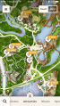 Screenshot Efteling-app editie zomer 2016, iOS - screenshot d.d. 7-6-2016