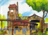 Ontwerp Michel den Dulk voor attractie 2005.
