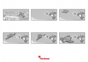 Storyboard voor de oceaan-scène in de hoofdshow van <a href="/lemma/Fabula" title="Fabula">Fabula</a>.