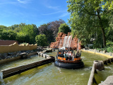 Blik op de baan van de <a href="/lemma/Pira%C3%B1a" title="Piraña">Piraña</a> vlak voor de laatste stroomversnelling, zomer <span class="redlink">2024</span>.