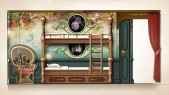 Ontwerp voor <a href="/lemma/Droomvlucht_Suite" title="Droomvlucht Suite">Droomvlucht Suite</a>, <a href="/lemma/Efteling_Hotel" title="Efteling Hotel">Efteling Hotel</a>