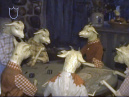Interieur van <a href="/lemma/De_Wolf_en_de_Zeven_Geitjes" title="De Wolf en de Zeven Geitjes">De Wolf en de Zeven Geitjes</a>, eind jaren zeventig