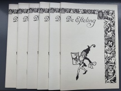 De boekjes &#039;Veertig Jaar Efteling&#039; van de Anton Pieck Club - Collectie Eftepedia