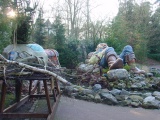 Extra slee met bagage bij de Reus van Klein Duimpje tijdens de zesde Winter Efteling - Foto: WWCW