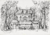 Ontwerptekening door <a href="/lemma/Karel_Willemen" title="Karel Willemen">Karel Willemen</a> in <span class="redlink">2008</span>