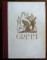 Band eerste druk 1942 van de <a href="/lemma/De_Sprookjes_van_Grimm_(1942)" title="De Sprookjes van Grimm (1942)">De Sprookjes van Grimm (1942)</a>
