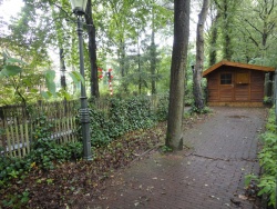 Ingang Villa Pardoes, 2012, eigen foto.