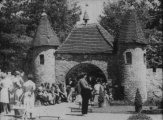 Prinsenpoort op het Herautenplein in 1955.