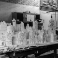 Een deel van het <a href="/lemma/Diorama" title="Diorama">Diorama</a> opgebouwd in de werkplaats, <span class="redlink">1970</span>