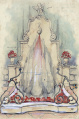 Ontwerp <a href="/lemma/Anton_Pieck" title="Anton Pieck">Anton Pieck</a> voor <a href="/lemma/Magische_Liefdesbron" title="Magische Liefdesbron">Magische Liefdesbron</a>.
