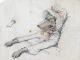 Foto van ontwerp uit tentoonstelling Anton Pieck in De Hallen