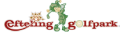 Logo <a href="/lemma/Efteling_Golfpark" title="Efteling Golfpark">Efteling Golfpark</a> met <a href="/lemma/Pardoes" title="Pardoes">Pardoes</a> in groene outfit.