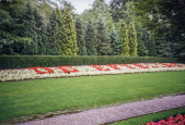 Het &quot;EFTELING&quot;-bloembed nabij <a href="/lemma/Ingang_West" title="Ingang West">Ingang West</a> in <a href="/lemma/1993" title="1993">1993</a>