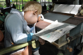 Foto van een Lummel in het <a href="/lemma/Leerhuys" title="Leerhuys">Leerhuys</a>. Bron: Archief Eftepedia via Maxim De Donder