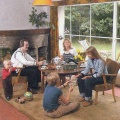 Promotionele foto van een interieur van een <a href="/lemma/Kraanven" class="mw-redirect" title="Kraanven">Kraanven</a>-bungalow.