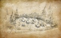 Concepttekening Nieuwe Tuffer door <a href="/lemma/Karel_Willemen" title="Karel Willemen">Karel Willemen</a>