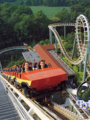 Lifthill van de <a href="/lemma/Python" title="Python">Python</a> in de tweede helft van de jaren 80