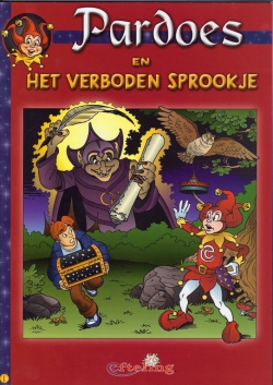 Het stripalbum Pardoes en het Verboden Sprookje