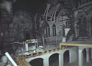 Het linkse gedeelte van de hoofdshow van het <a href="/lemma/Spookslot" title="Spookslot">Spookslot</a> in aanbouw.