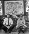 <a href="/lemma/Jan_van_Meel" title="Jan van Meel">Jan van Meel</a> als assistent parkmanager samen met Peter Brabers in <a href="/lemma/1996" title="1996">1996</a> voor een <a href="/lemma/Parkplattegrond" class="mw-redirect" title="Parkplattegrond">parkplattegrond</a>