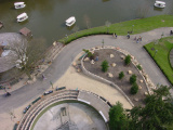 Groenplan rond Pagode - April 2004 - Eigen foto
