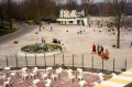 Tegenwoordige Reizenrijkplein in 1984, gezien vanaf het balkon van het Café-Restaurant.