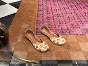 De schoentjes van prinses Adinda in het interieur van <a href="/lemma/De_Prinses_op_de_Erwt" title="De Prinses op de Erwt">De Prinses op de Erwt</a> - Foto: Eftepedia, maart 2026