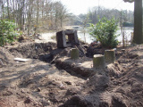 Piraatterrein 1 april 2009. Foto Pieter