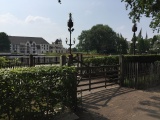 Dienstoverweg bij Aquanura, juli 2016