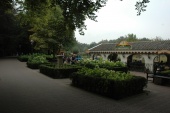 Kinderspoorplein met de Blauwe Reiger.
